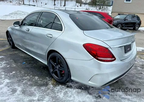 2016 Mercedes-Benz C 300 4Matic from USA, damaged, VIN 55SWF4KB7GU164466